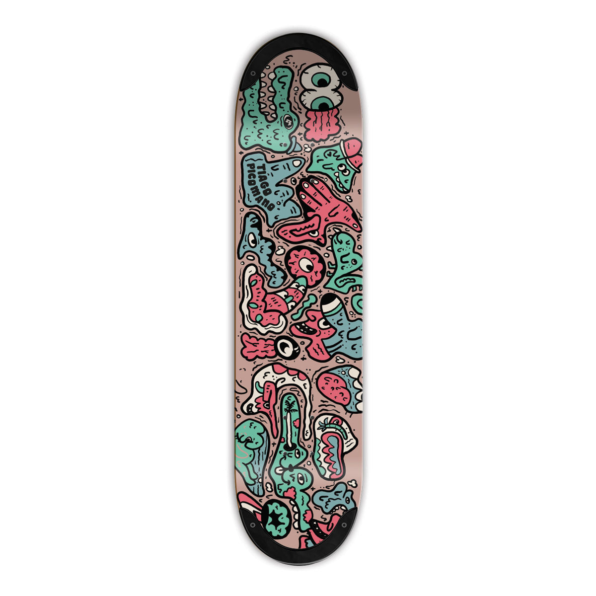4Msb Skateboard Deck TIPtech Doodle - Tiago Picomano