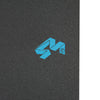 4Msb skateboard black griptape with blue Quatro logo