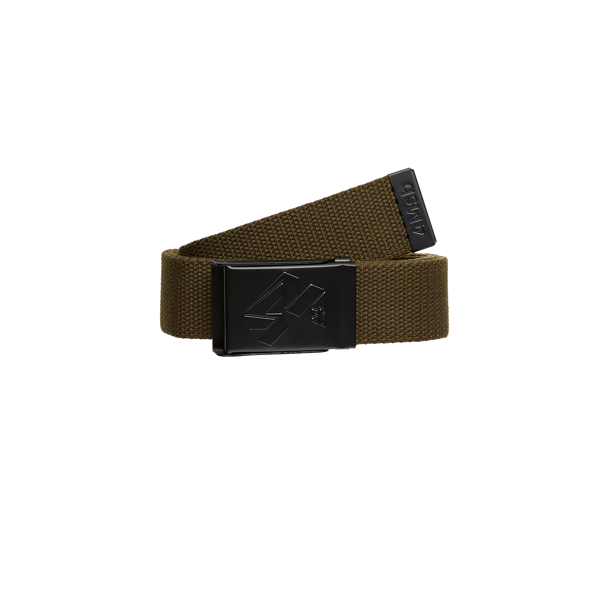 4Msb webbing belt in the color olive. 