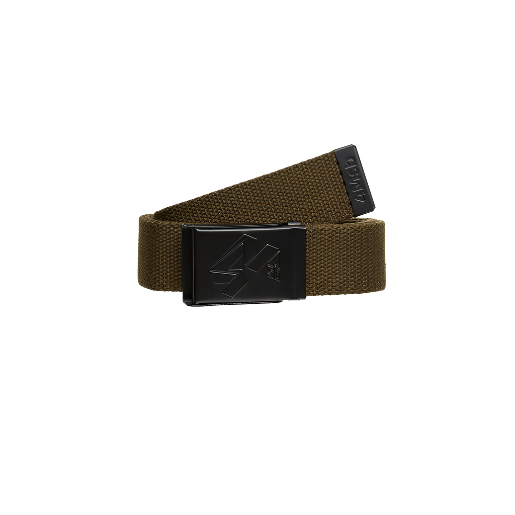 4Msb webbing belt in the color olive. 