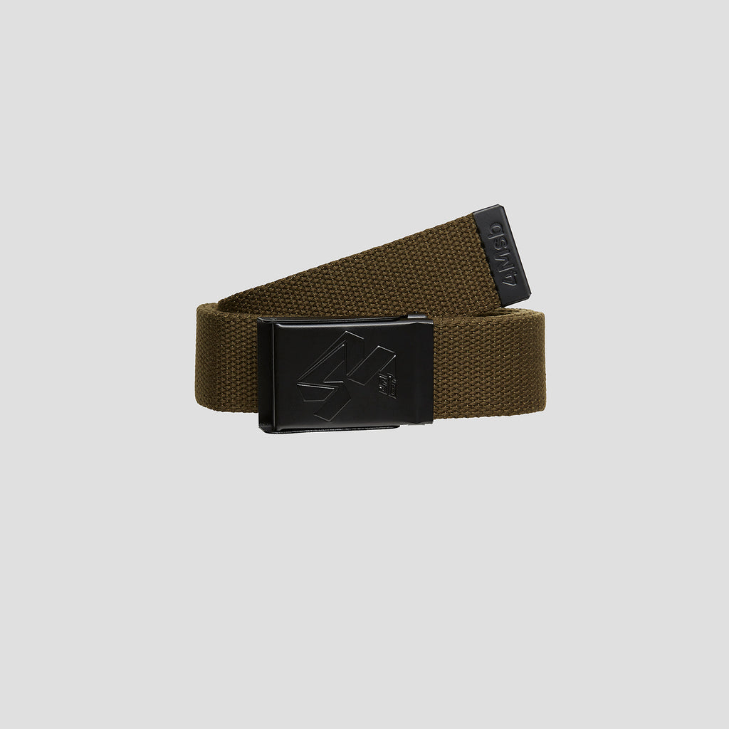 4Msb webbing belt in the color olive.