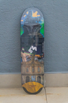 4Msb Skateboard Deck Collage Cristo Redentor with TIPtech for for longer durability and better pop.