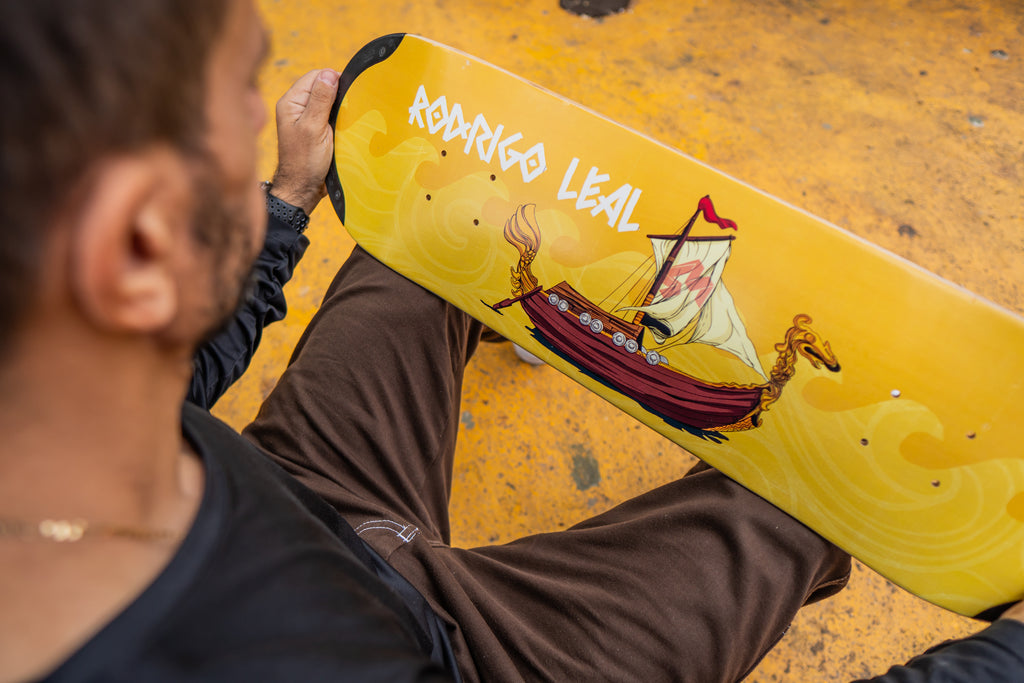 4Msb Skateboard Deck TIPtech Drakkar - Rodrigo Leal