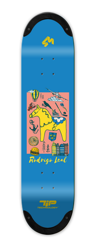 4Msb Skateboard Deck TIPtech Sverige - Rodrigo Leal