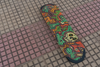 4Msb skateboard deck Doodle Sérgio André multicolor with TIPtech for better pop and durability, signature deck Pro rider Sérgio André.
