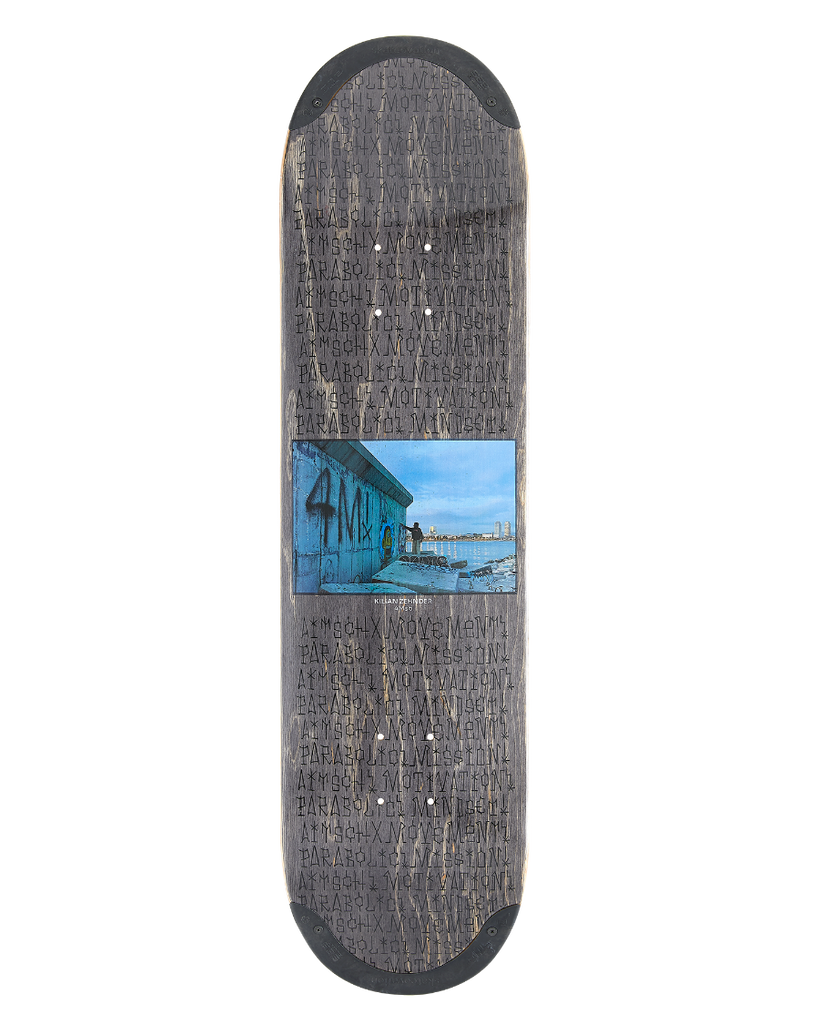 4Msb skateboard deck tiptech graffiti pro rider Kilian zhender's pro model