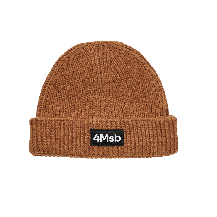 4Msb fisherman beanie Edge in colour biscuit.