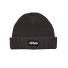 Fisherman beanie edge graphite grey with 4Msb logo on the front.
