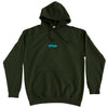 4Msb hoodie in the color forest green.