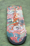 4Msb skateboard deck Doodle Rodrigo Leal multicolour with TIPtech for better pop and durability.