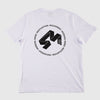 4Msb t-shirt Quatro white back - mind, motivation, movement, mission.