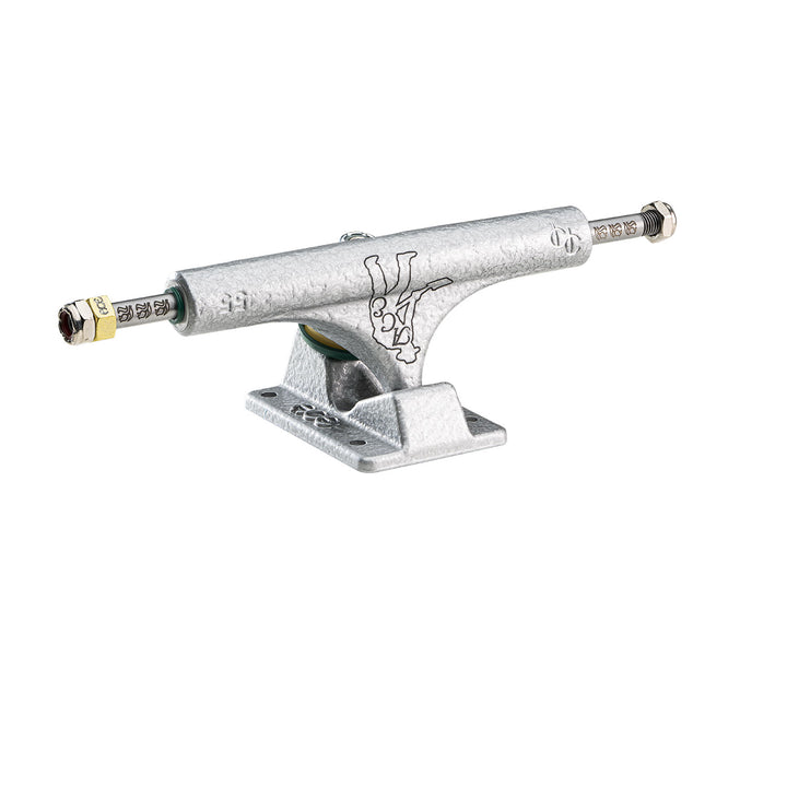 Ace x Pass~Port AF1 Hollow Polished skateboard trucks – limited edition Hammertone print