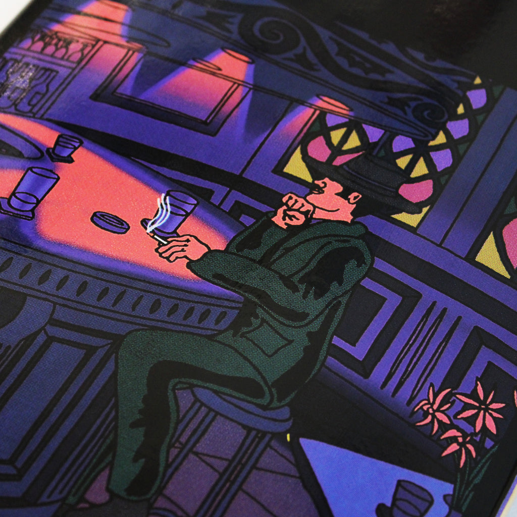 Cafe Skateboard Deck Barfly - 8.25"