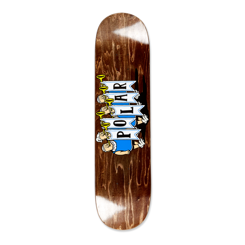 Polar Skateboard Deck Team Model Trumpets - 8.5"