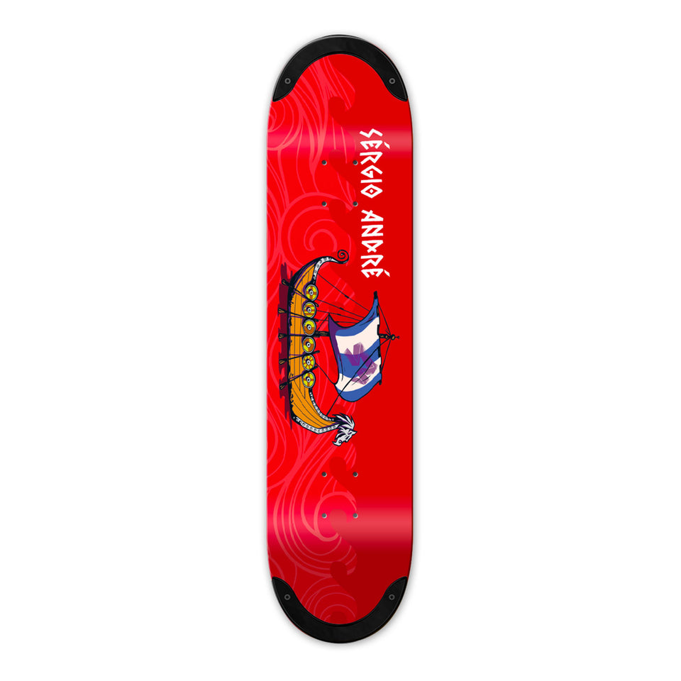 4Msb Skateboard Deck TIPtech Drakkar - Sérgio André