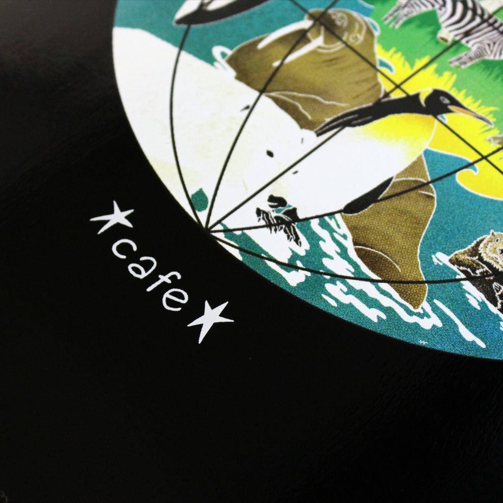 Cafe Skateboard Deck Great Place - Black 8.25"