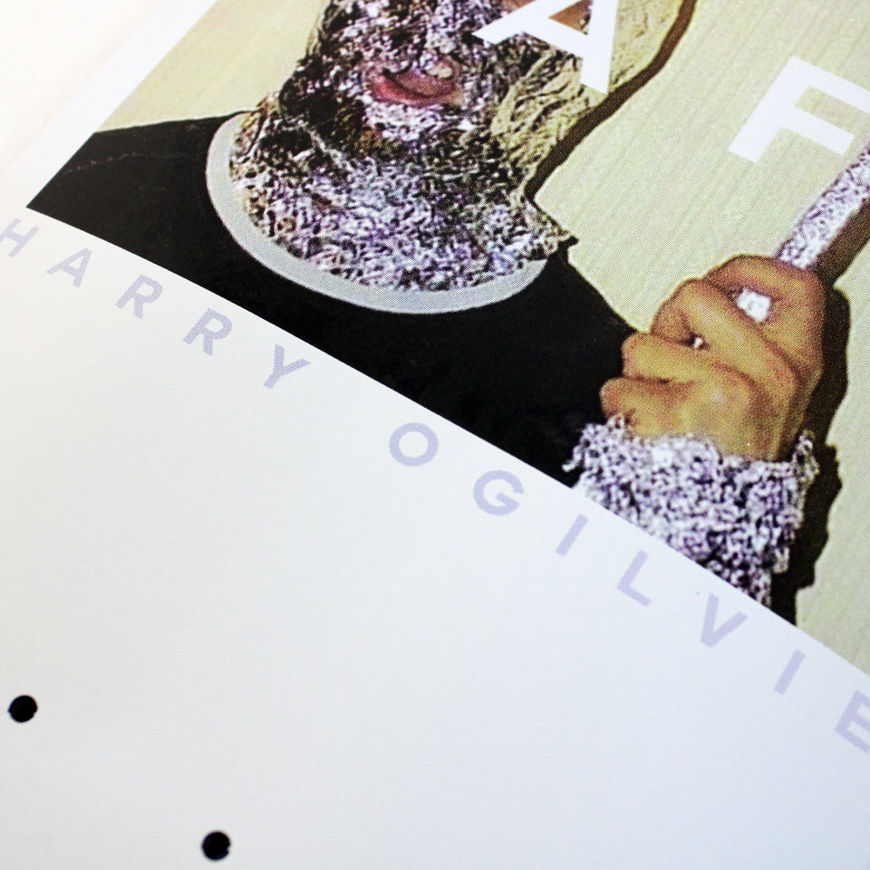 Cafe Skateboard Deck Urban Shapeshifting Reptilian Harry Ogilvie - White 8.25"