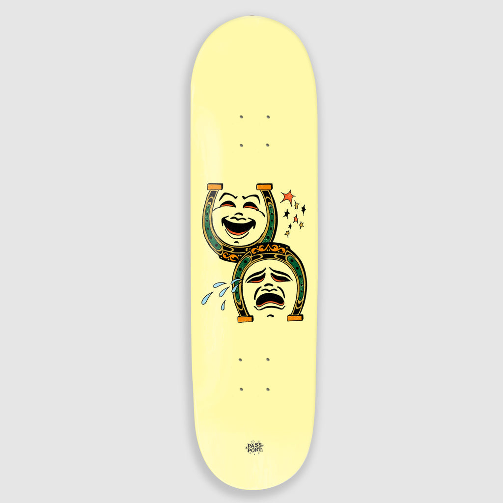 Pass~Port Skateboard Deck Dumb Luck Series - Horse Shoe 8.375"