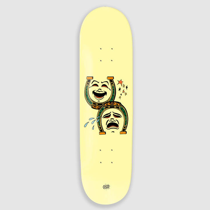 Pass~Port Skateboard Deck Dumb Luck Series - Horse Shoe 8.375"