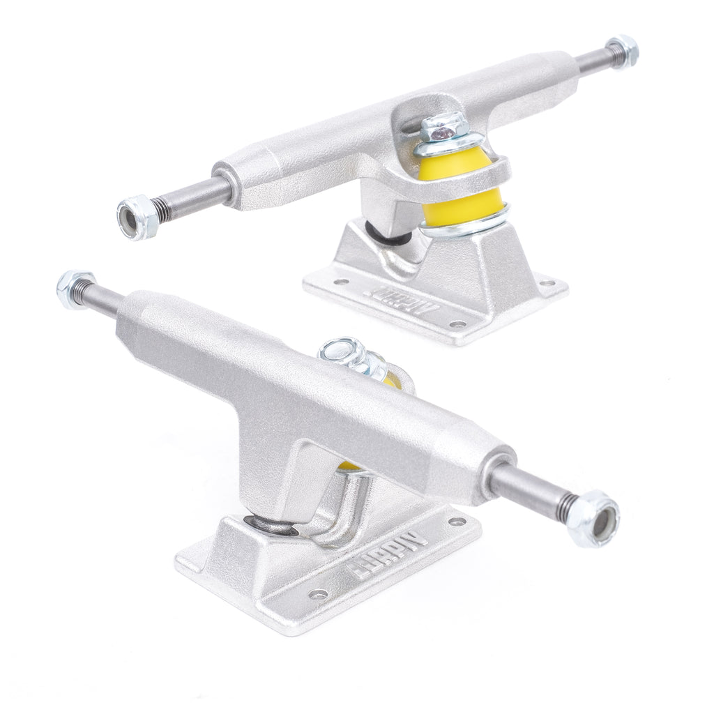 Lurpiv Trucks Raw – Solid Kingpin Skateboard Trucks (140mm / 145mm)