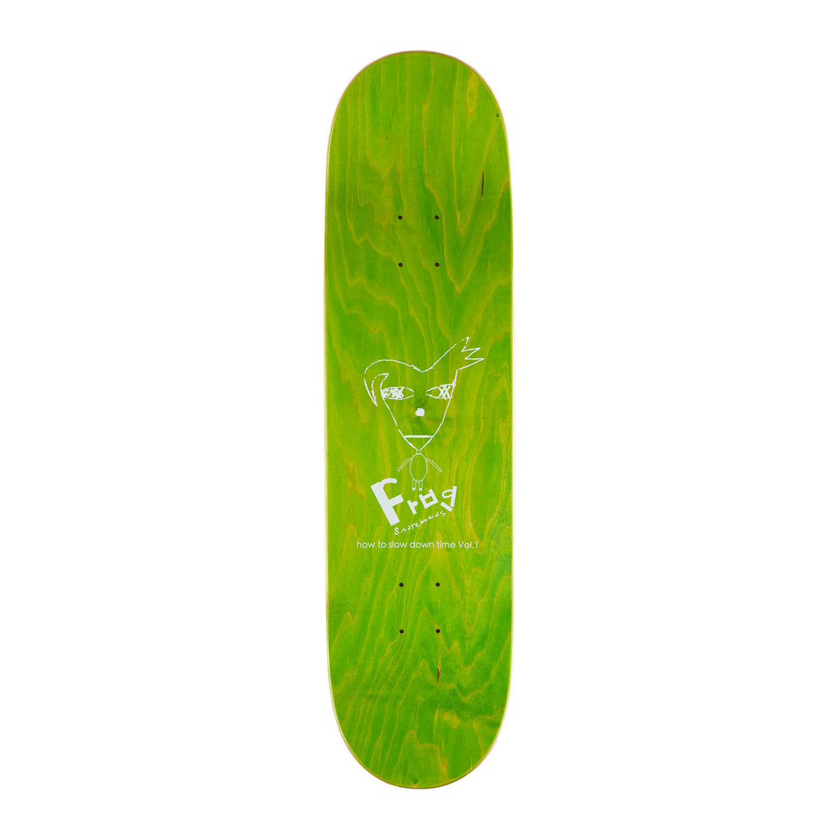 Frog Skateboard Deck Pat G Technique - 8.42"