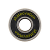 Skateovation bearing SO ABEC5, silver with yellow text on black.