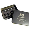 Skateovation skateboard Bearings SO Abec5 set of 8 in a beautiful tin box.