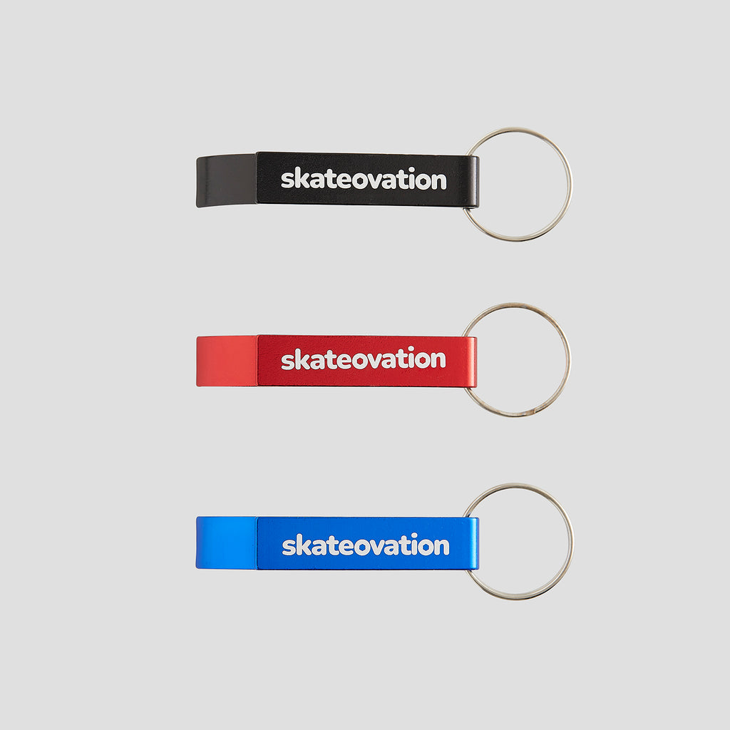 skateovation Keyring Bottle Opener - Red