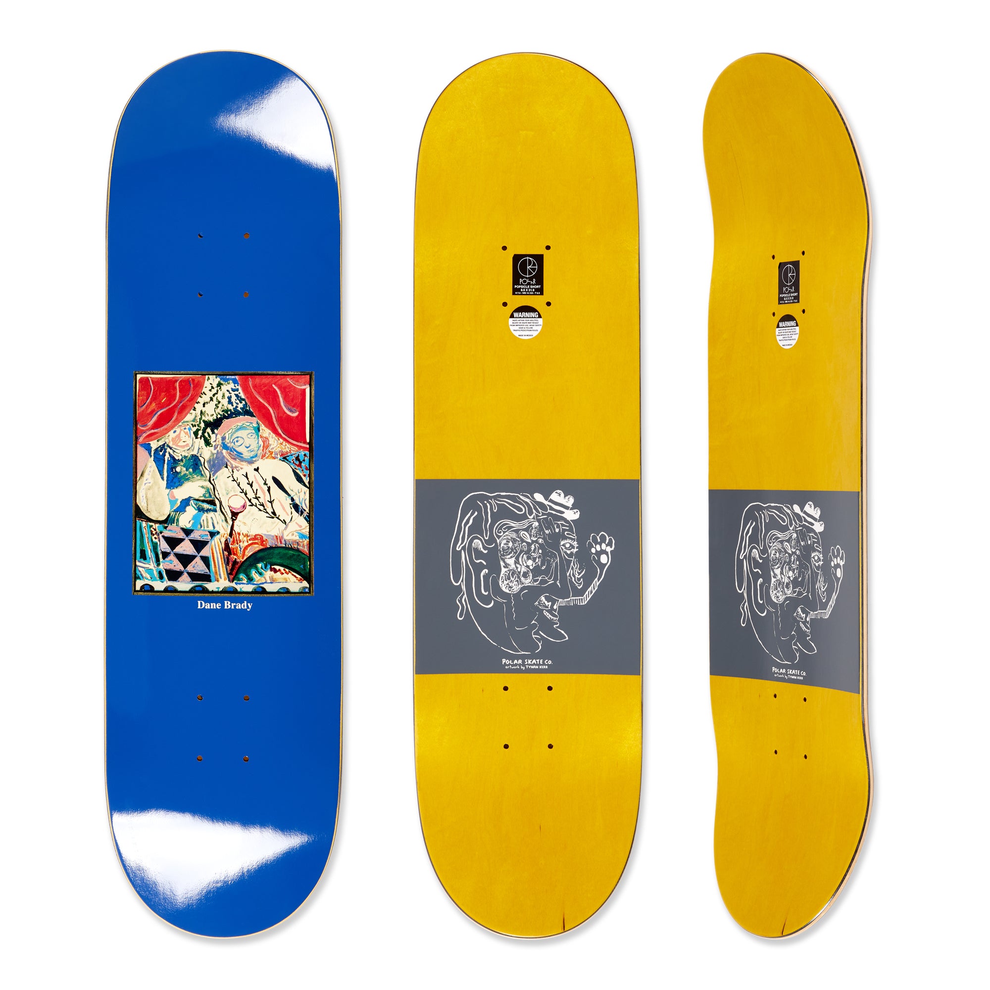 POLAR デッキ 7.875 ポーラー SKATE DECK Polar Skate スケートボード