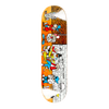 The Polar Skateboard Deck of pro rider Emile Laurent, High School. The graphic depicts a orange toned schoolyard with different characters in it.