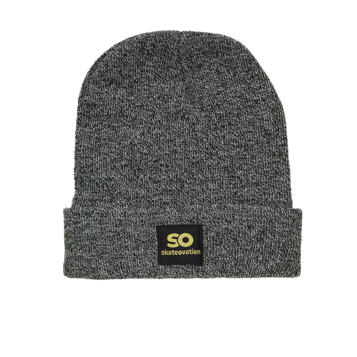 Skateovation cuffed beanie SO in the color antique grey