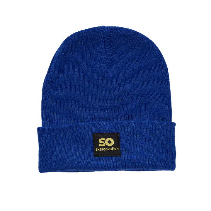 Skateovation cuffed beanie SO in color royal blue